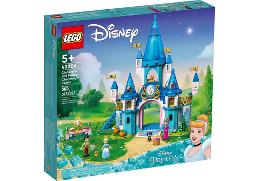 Lego 43206 Disney Princess: Cinderellas Schloss - plegobil