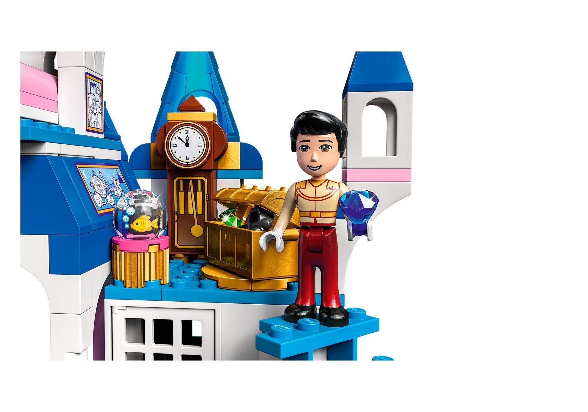 Lego 43206 Disney Princess: Cinderellas Schloss - plegobil
