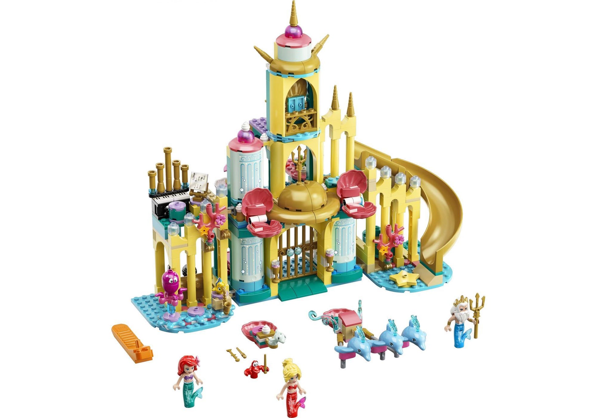 Lego 43207 Disney Princess: Arielles Unterwasserschloss - plegobil