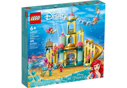 Lego 43207 Disney Princess: Arielles Unterwasserschloss - plegobil