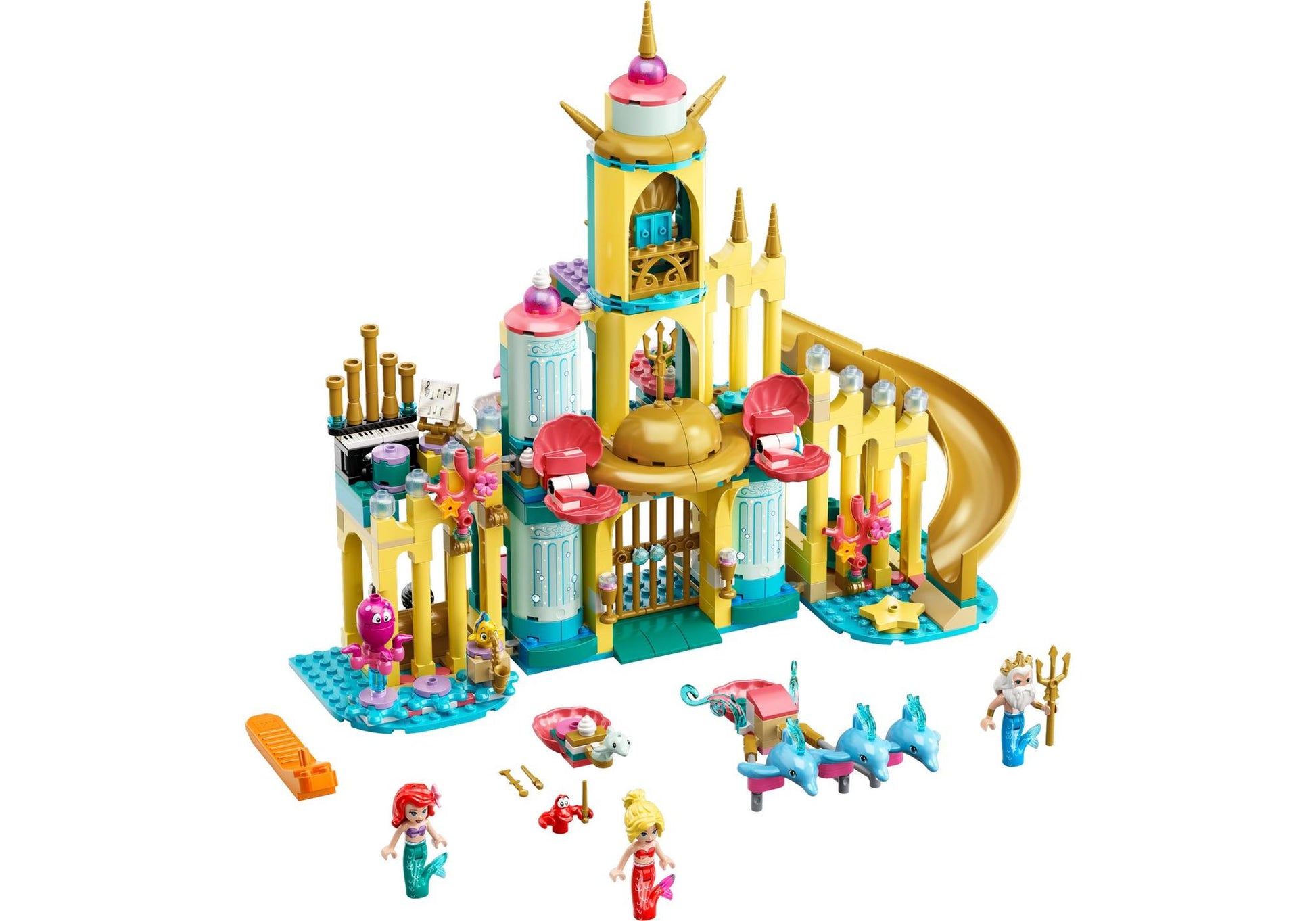 Lego 43207 Disney Princess: Arielles Unterwasserschloss - plegobil