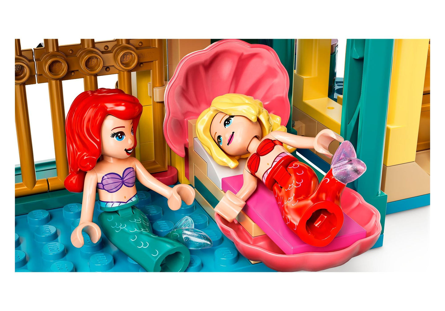 Lego 43207 Disney Princess: Arielles Unterwasserschloss - plegobil