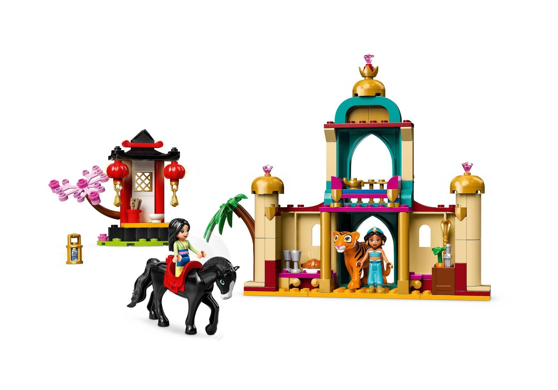 Lego 43208 Disney Princess: Jasmins und Mulans Abenteuer - plegobil