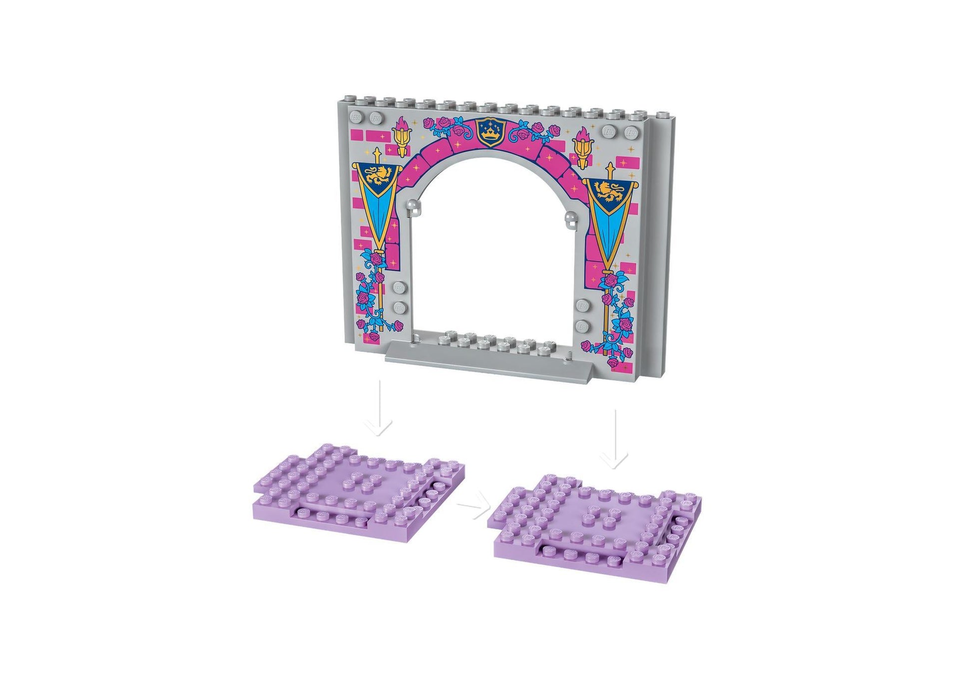 Lego 43211 Disney Princess: Auroras Schloss - plegobil