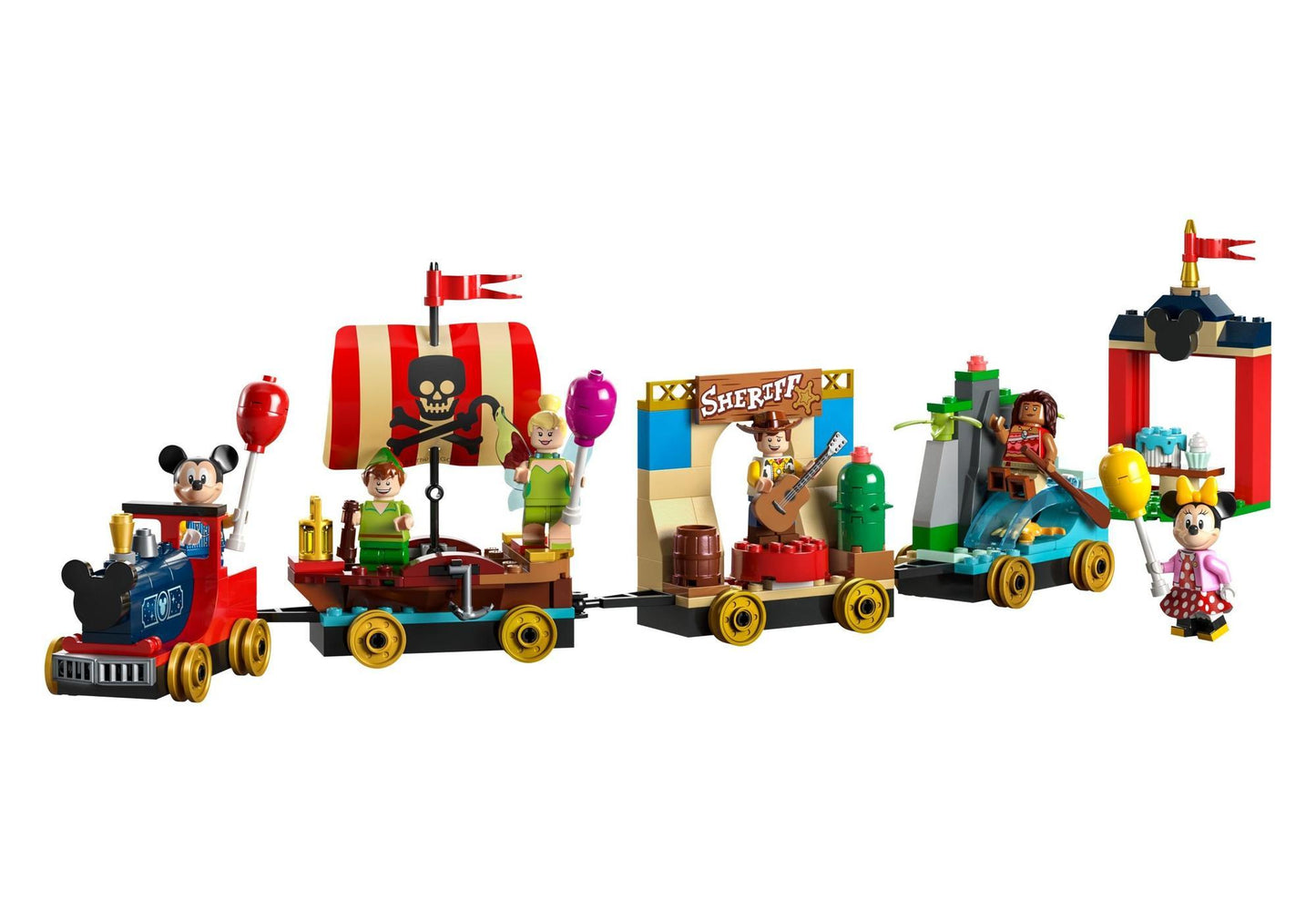 Lego 43212 Disney 100 Jahre: Disney Geburtstagszug - plegobil