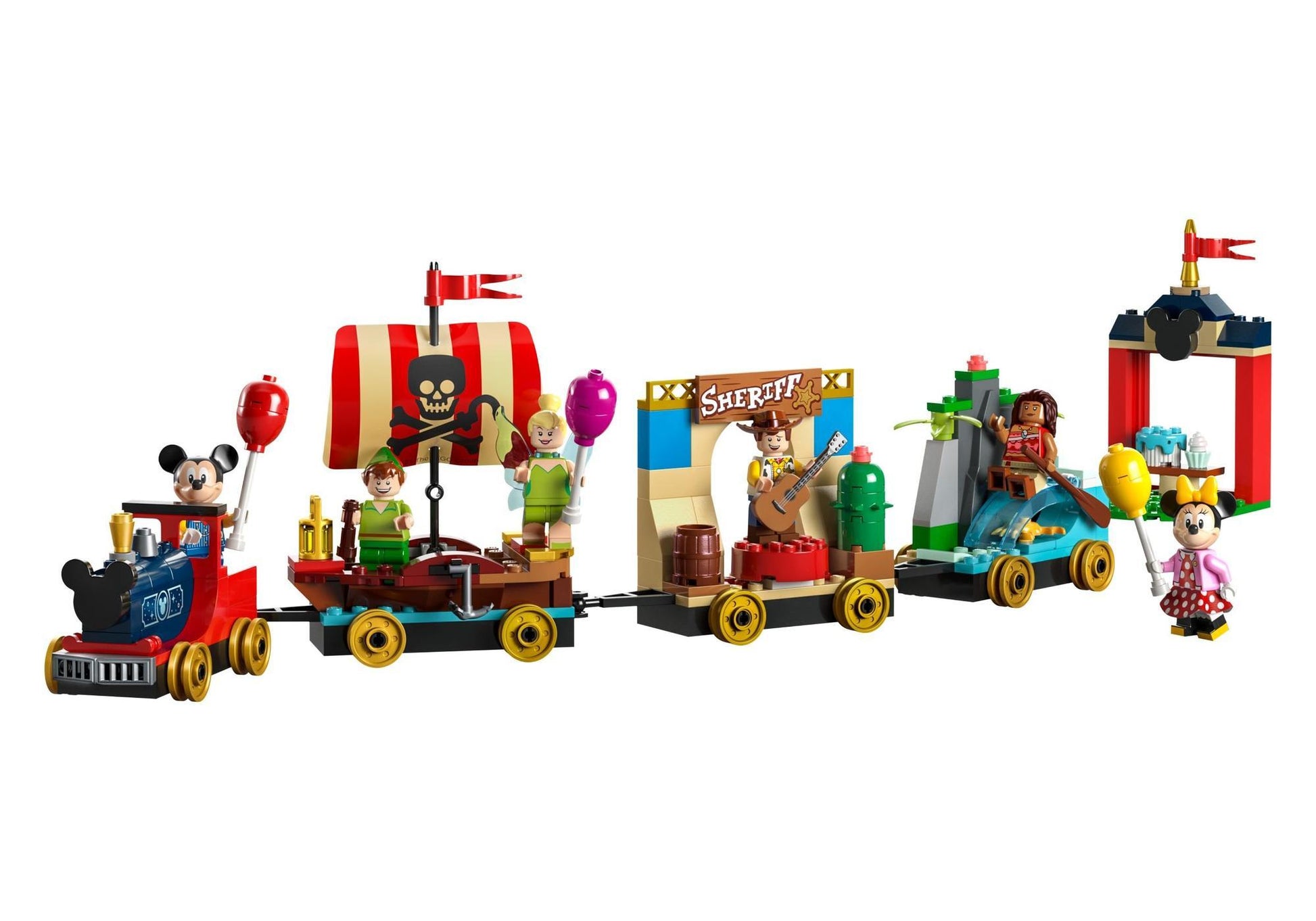 Lego 43212 Disney 100 Jahre: Disney Geburtstagszug - plegobil