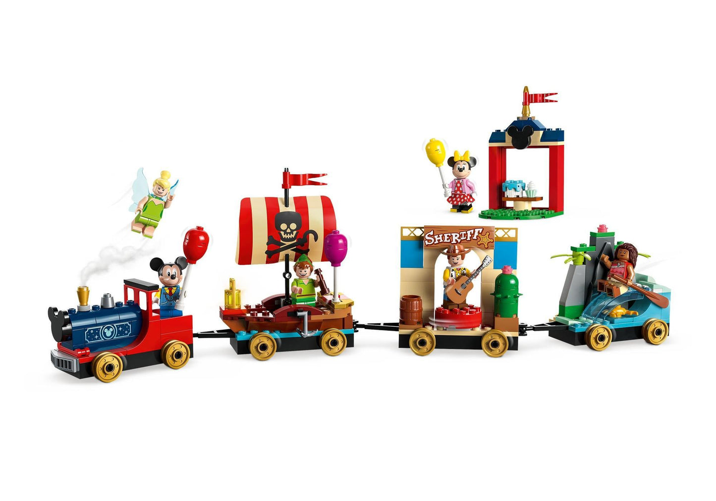Lego 43212 Disney 100 Jahre: Disney Geburtstagszug - plegobil