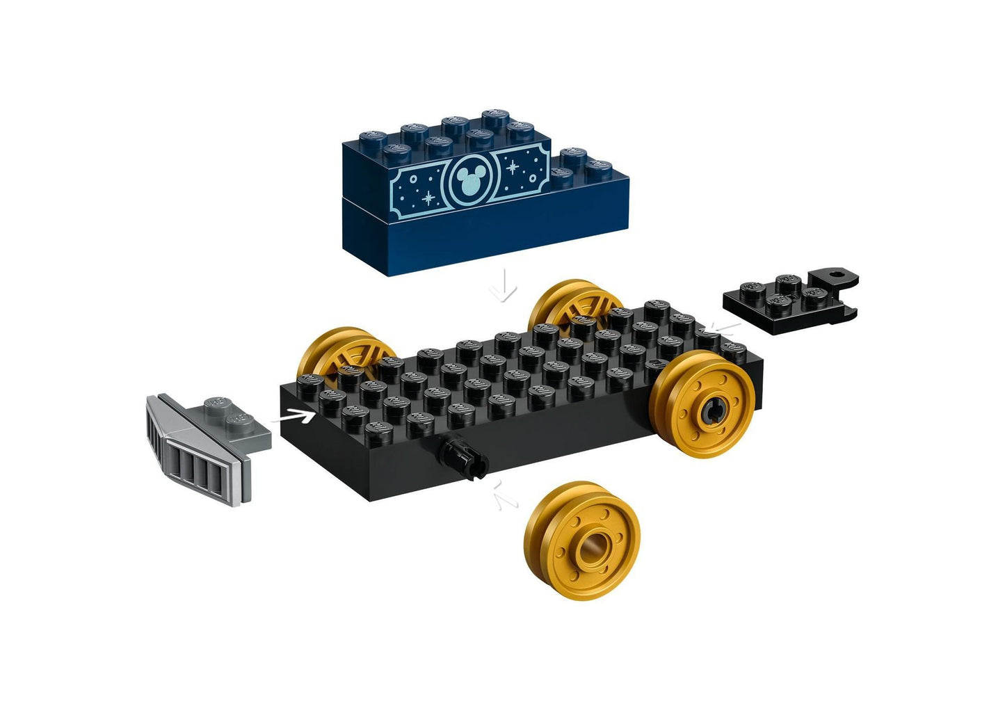 Lego 43212 Disney 100 Jahre: Disney Geburtstagszug - plegobil