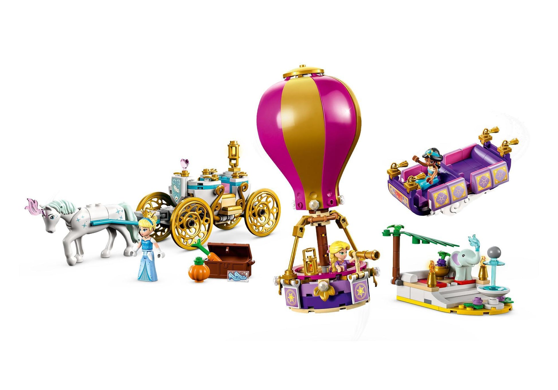 Lego 43216 Disney Princess: Prinzessinnen auf magischer Reise - plegobil