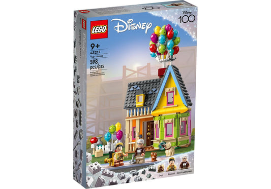 Lego 43217 Disney 100 Jahre: Carls Haus aus Oben - plegobil