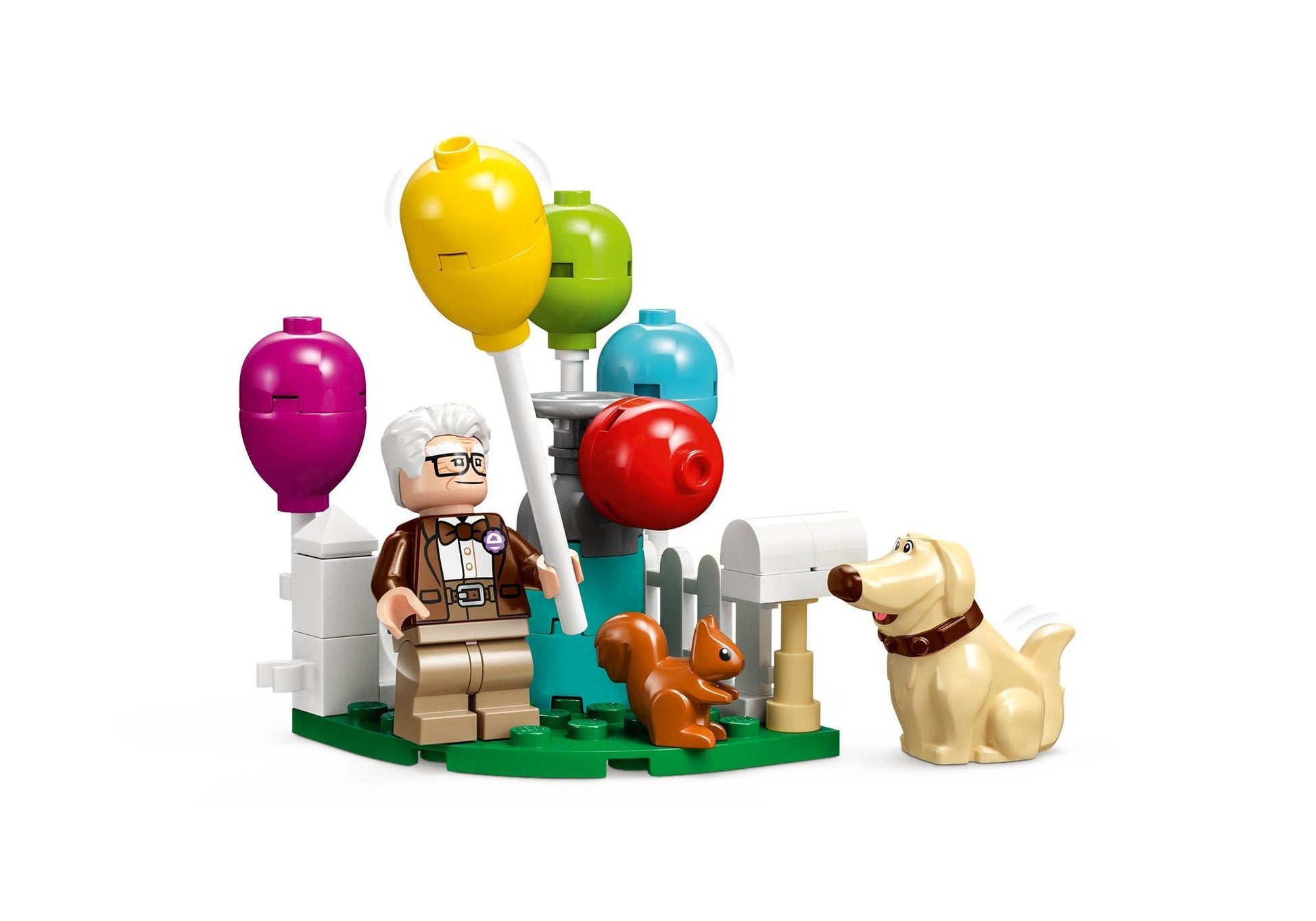 Lego 43217 Disney 100 Jahre: Carls Haus aus Oben - plegobil
