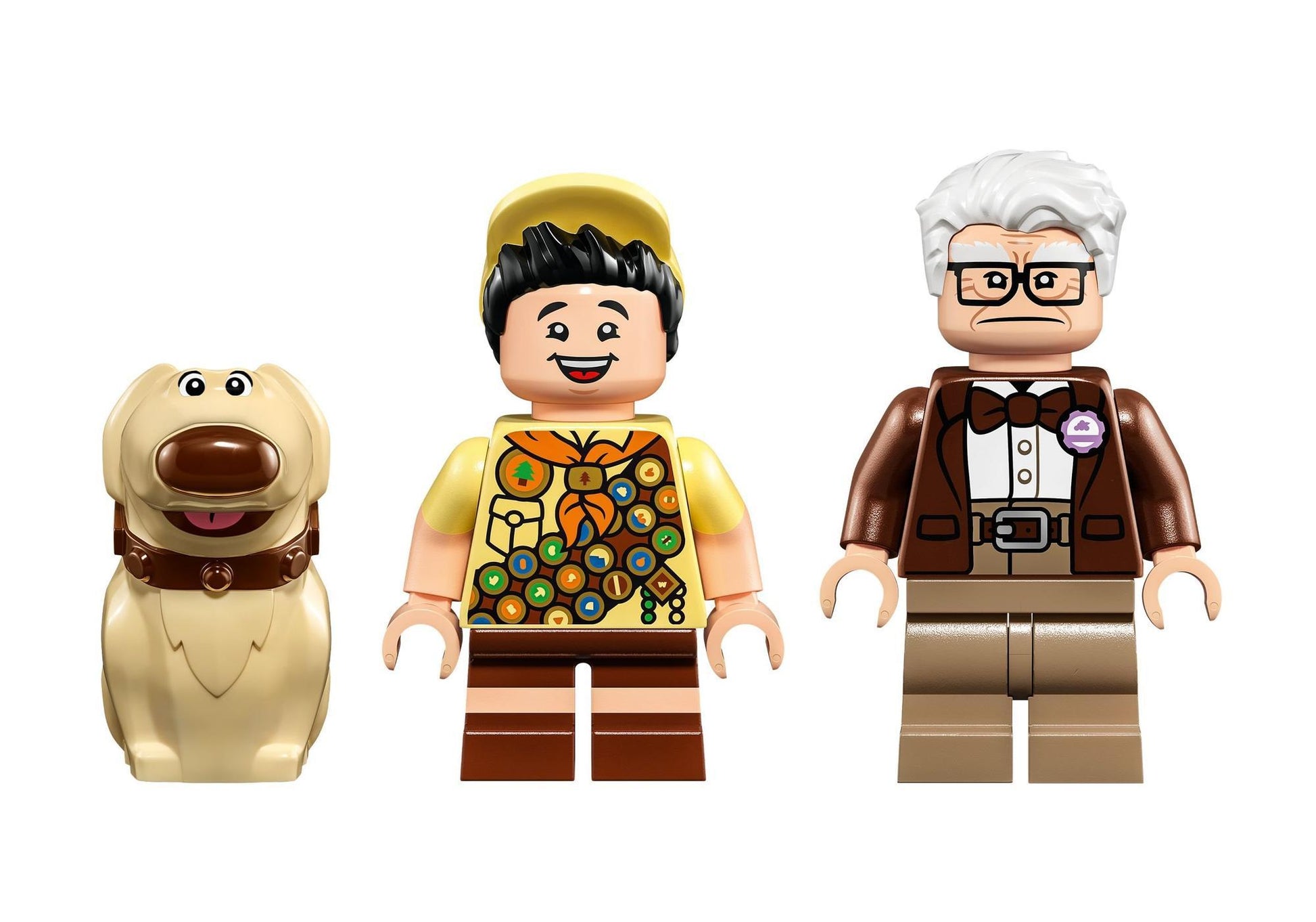 Lego 43217 Disney 100 Jahre: Carls Haus aus Oben - plegobil