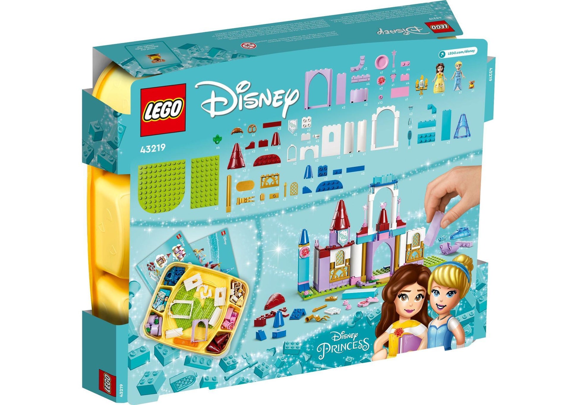 Lego 43219 Disney Princess: Kreative Schlösserbox - plegobil