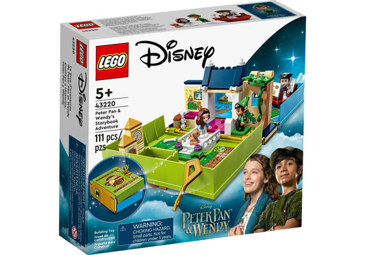 Lego 43220 Disney Peter Pan: Märchenbuch-Abenteuer - plegobil