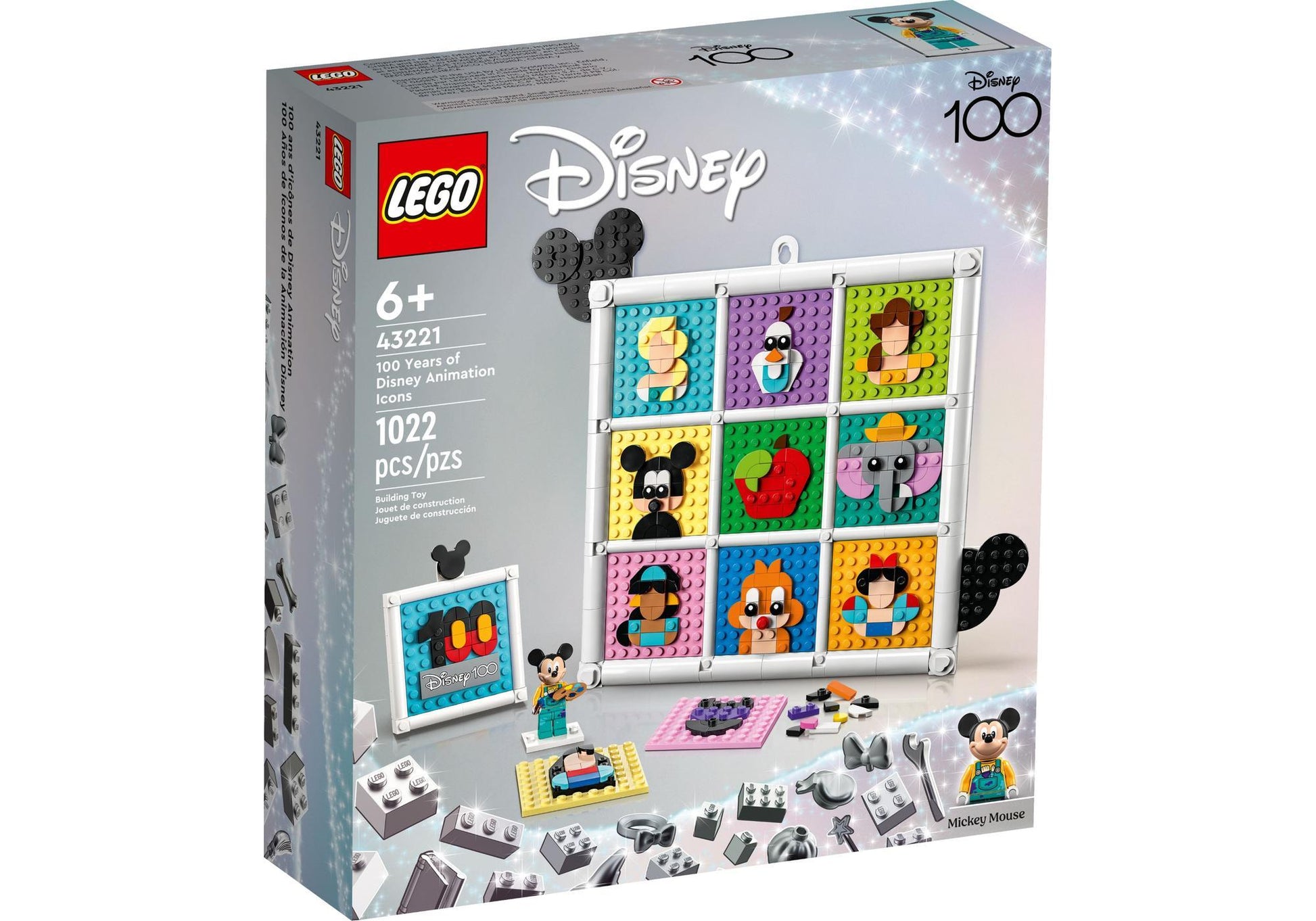Lego 43221 Disney 100 Jahre: Zeichentrickikonen - plegobil