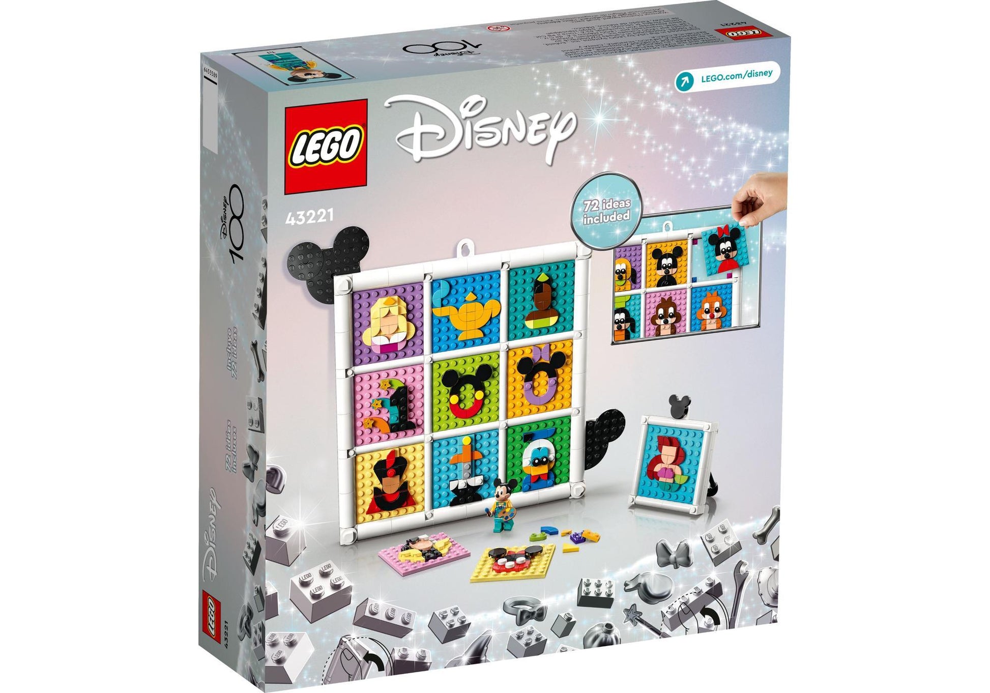 Lego 43221 Disney 100 Jahre: Zeichentrickikonen - plegobil