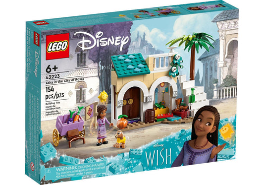 Lego 43223 Disney Wish: Asha in der Stadt Rosas - plegobil