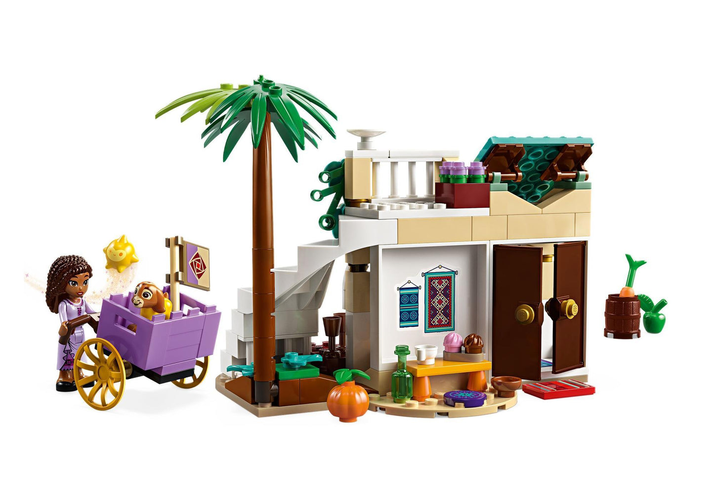 Lego 43223 Disney Wish: Asha in der Stadt Rosas - plegobil