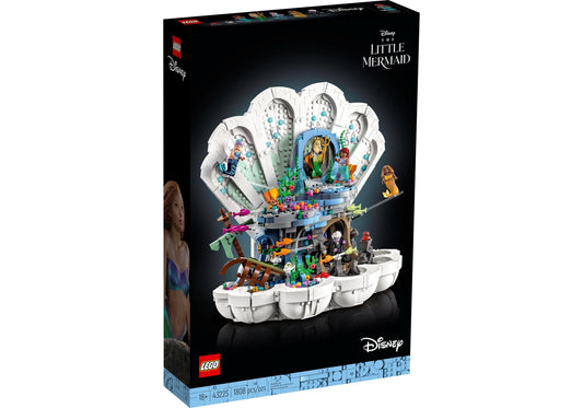 Lego 43225 Disney Meerjungfrau: Prinzessin Arielle königliche Muschel - plegobil
