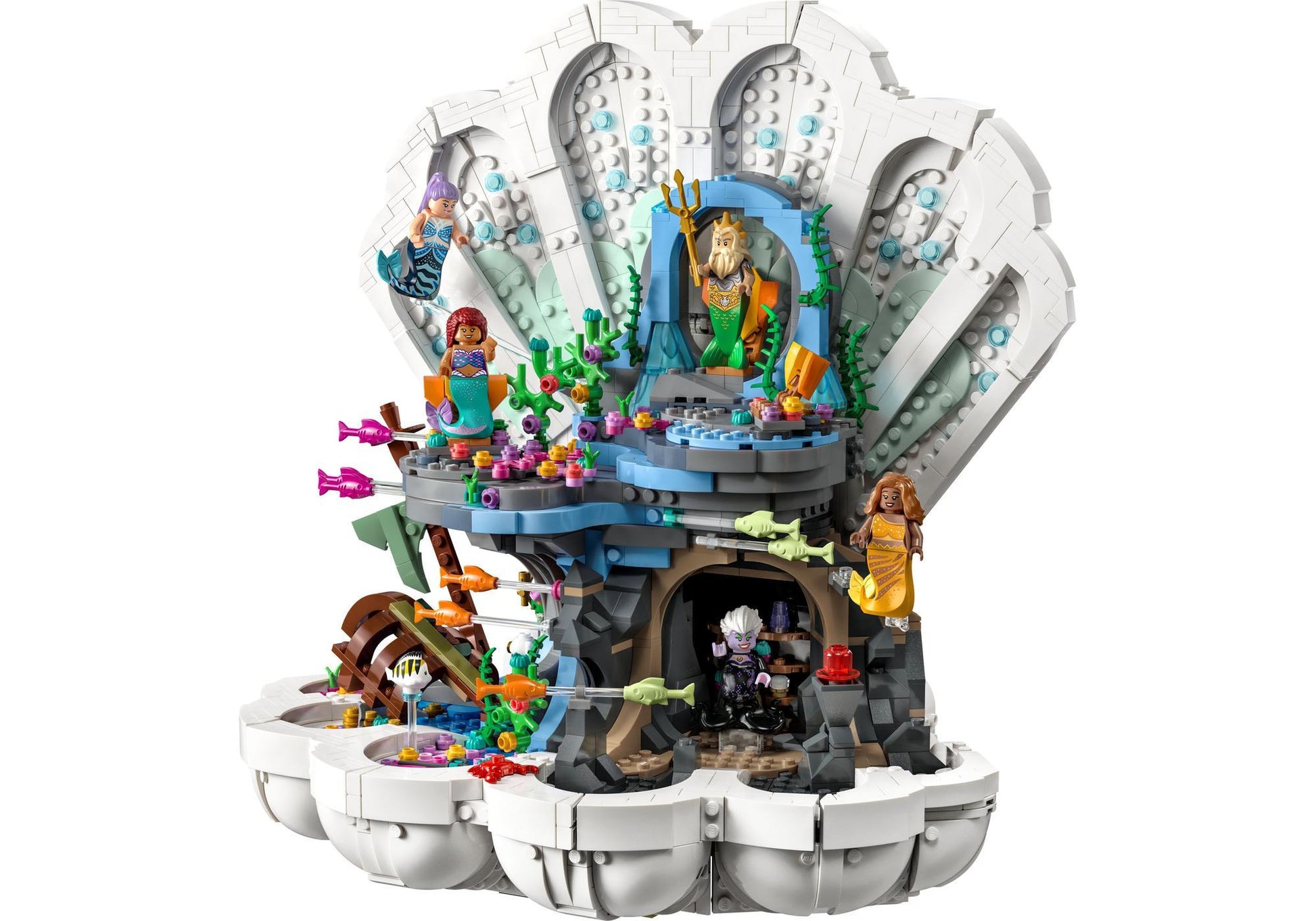 Lego 43225 Disney Meerjungfrau: Prinzessin Arielle königliche Muschel - plegobil