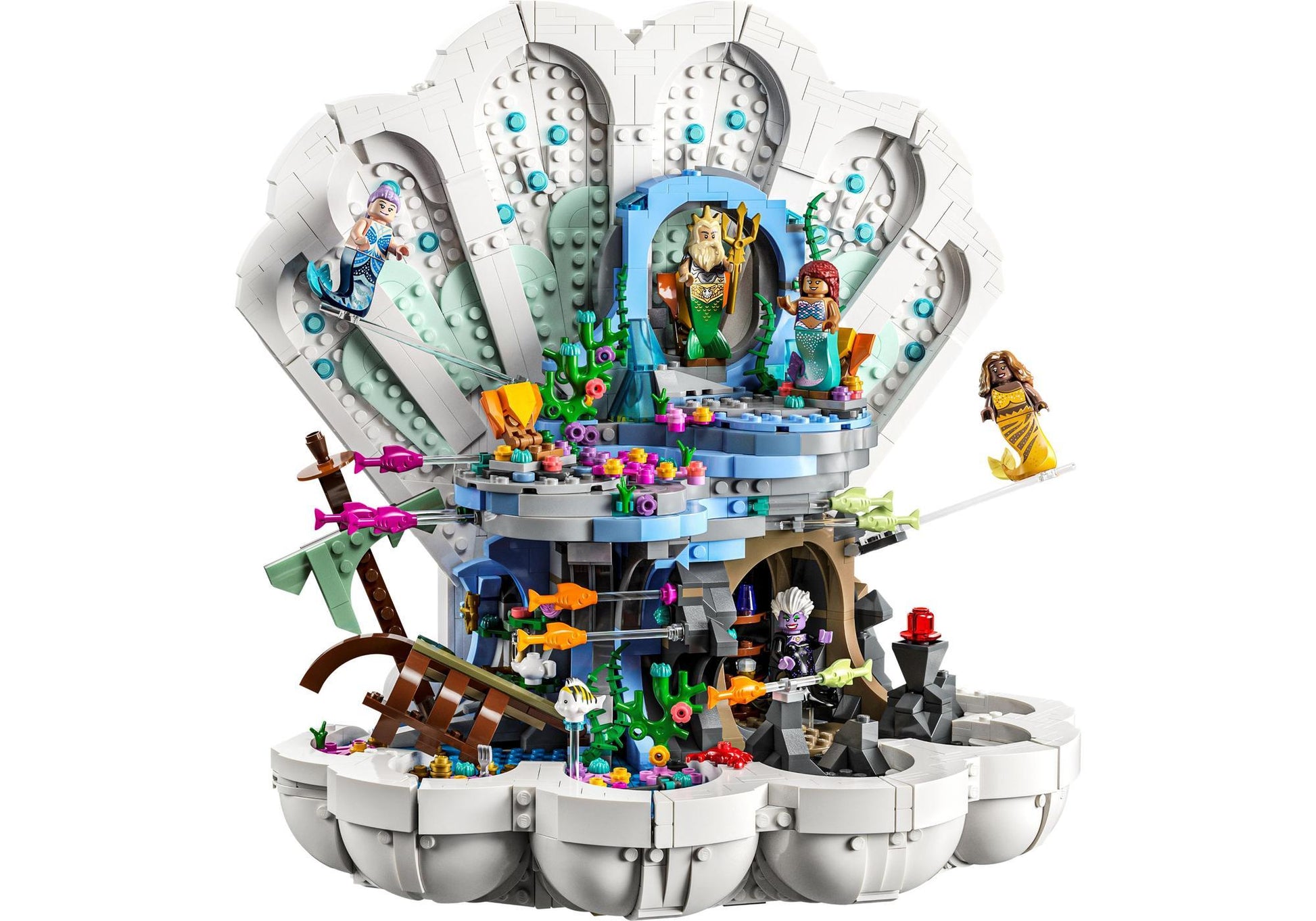 Lego 43225 Disney Meerjungfrau: Prinzessin Arielle königliche Muschel - plegobil