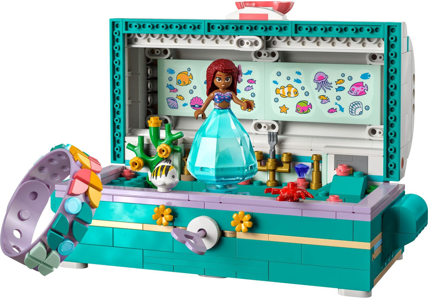 Lego 43229 Disney Meerjungfrau: Arielles Schatztruhe - plegobil