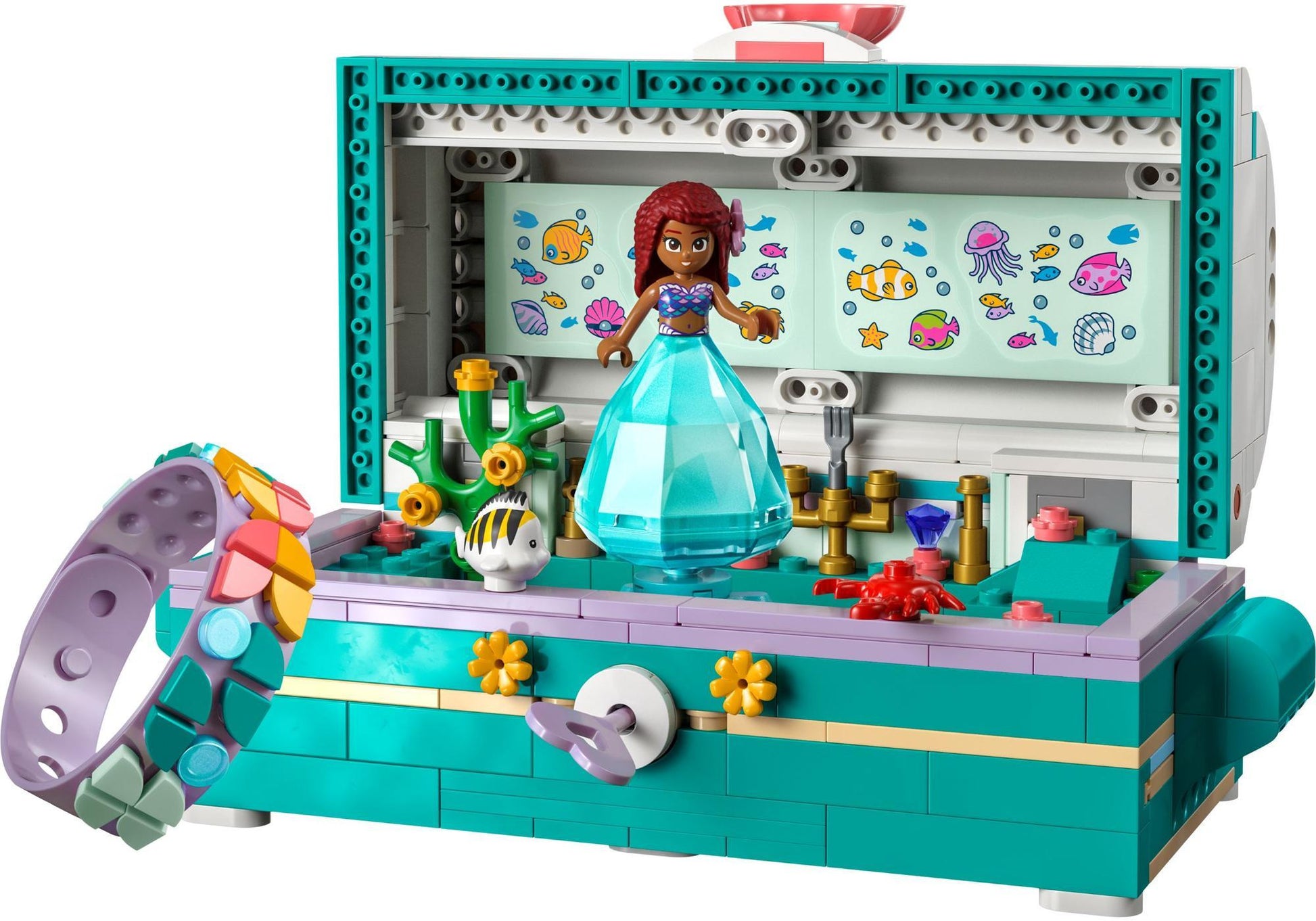 Lego 43229 Disney Meerjungfrau: Arielles Schatztruhe - plegobil