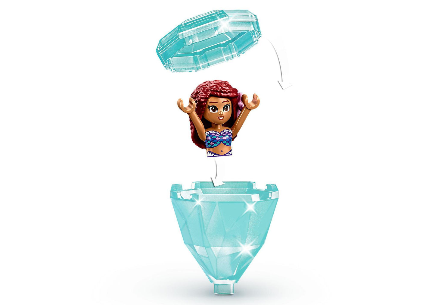 Lego 43229 Disney Meerjungfrau: Arielles Schatztruhe - plegobil