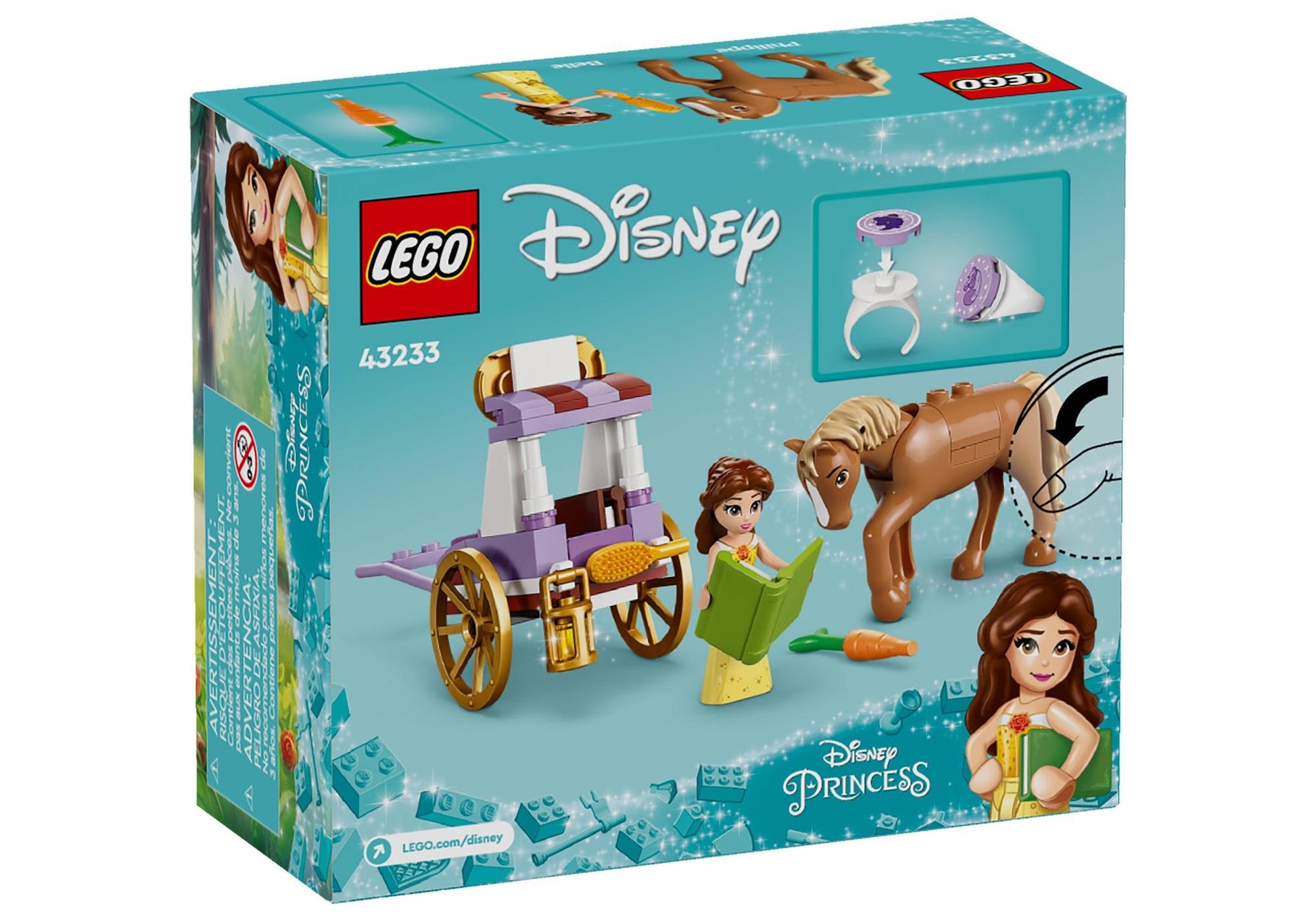 Lego 43233 Disney Princess: Belles Pferdekutsche - plegobil