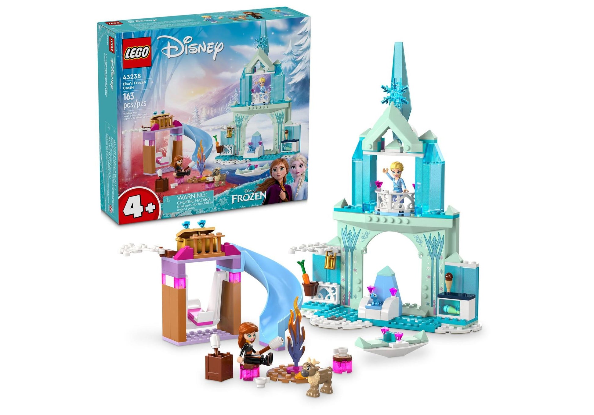 Lego 43238 Disney Frozen: Elsas Eispalast - plegobil