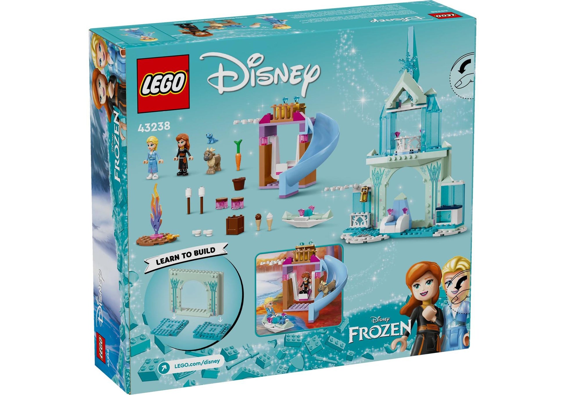 Lego 43238 Disney Frozen: Elsas Eispalast - plegobil