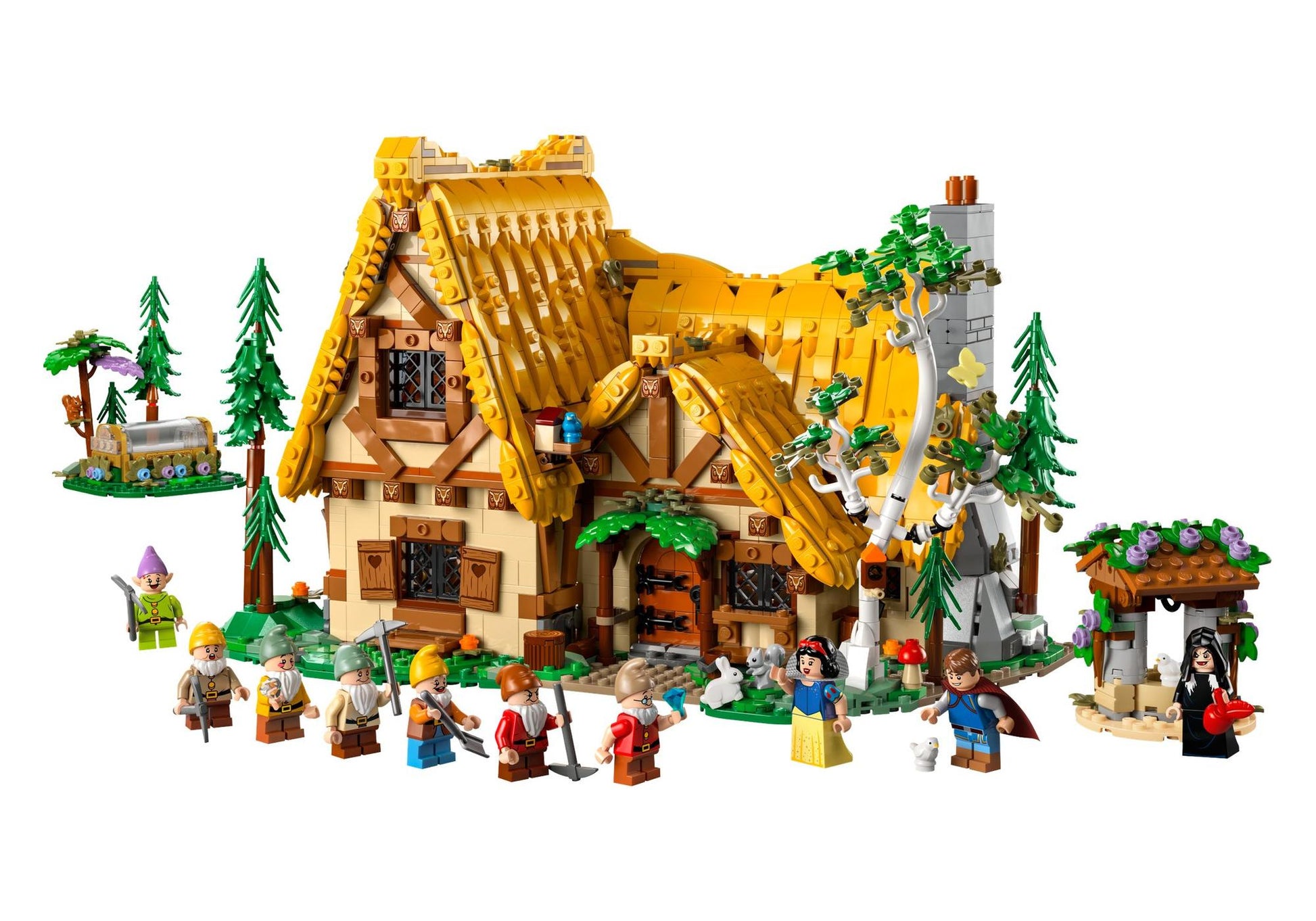 Lego 43242 Disney: Die Hütte von Schneewittchen und den sieben Zwergen - plegobil