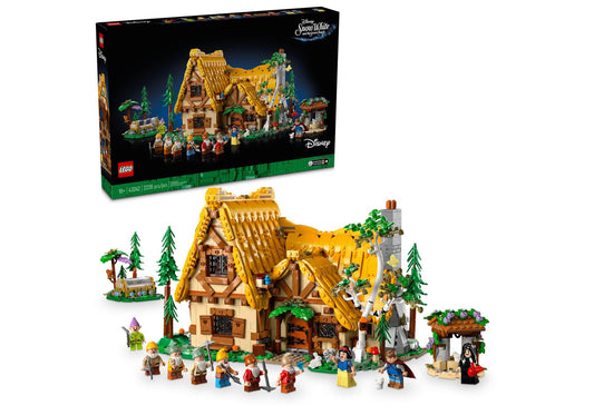 Lego 43242 Disney: Die Hütte von Schneewittchen und den sieben Zwergen - plegobil