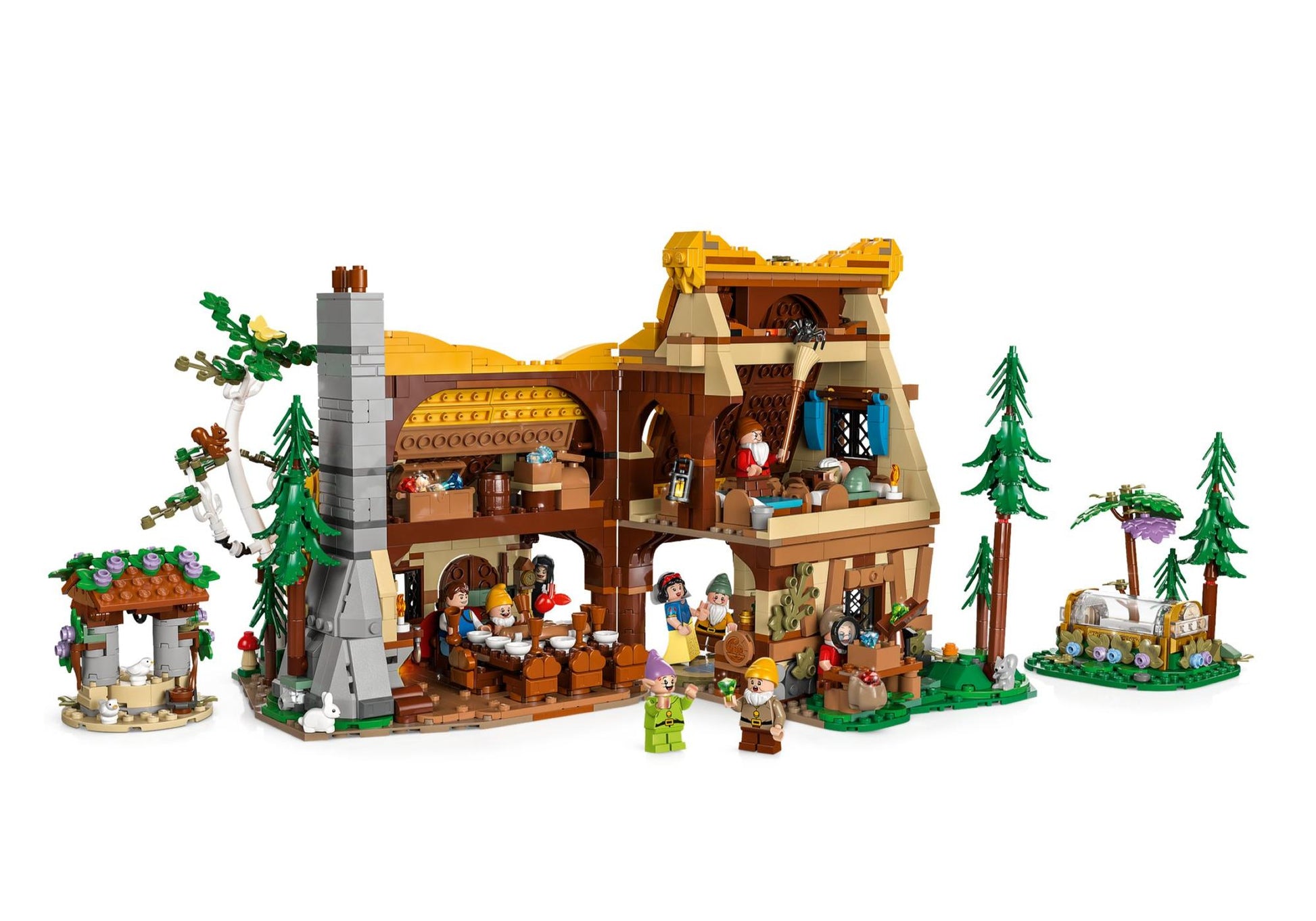 Lego 43242 Disney: Die Hütte von Schneewittchen und den sieben Zwergen - plegobil