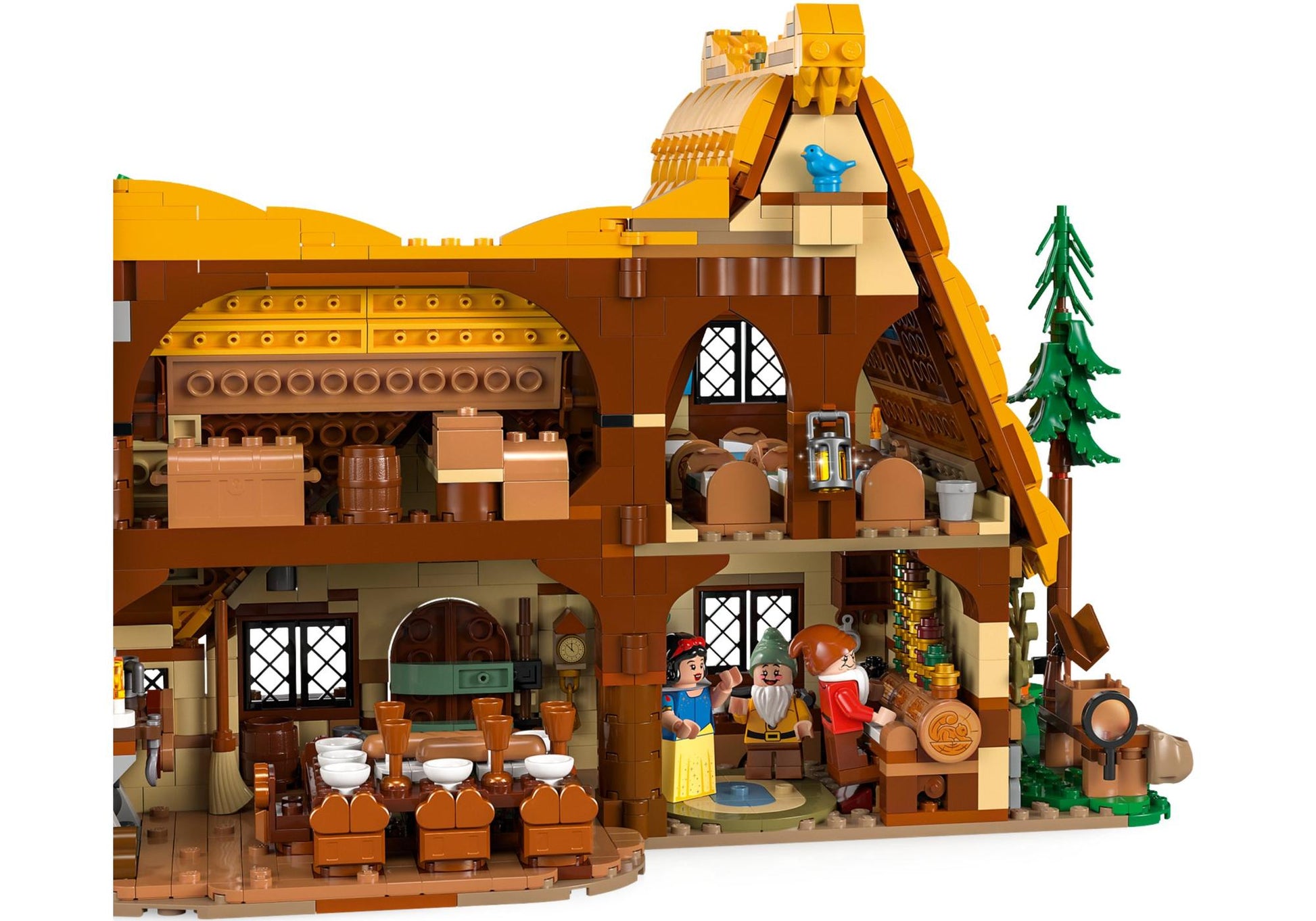 Lego 43242 Disney: Die Hütte von Schneewittchen und den sieben Zwergen - plegobil