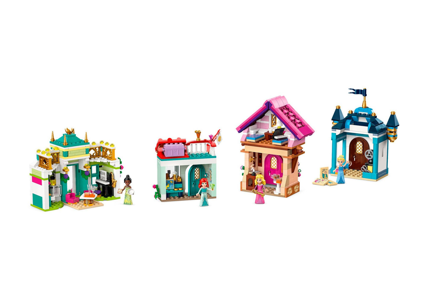 Lego 43246 Disney Princess: Prinzessinnen Abenteuermarkt - plegobil