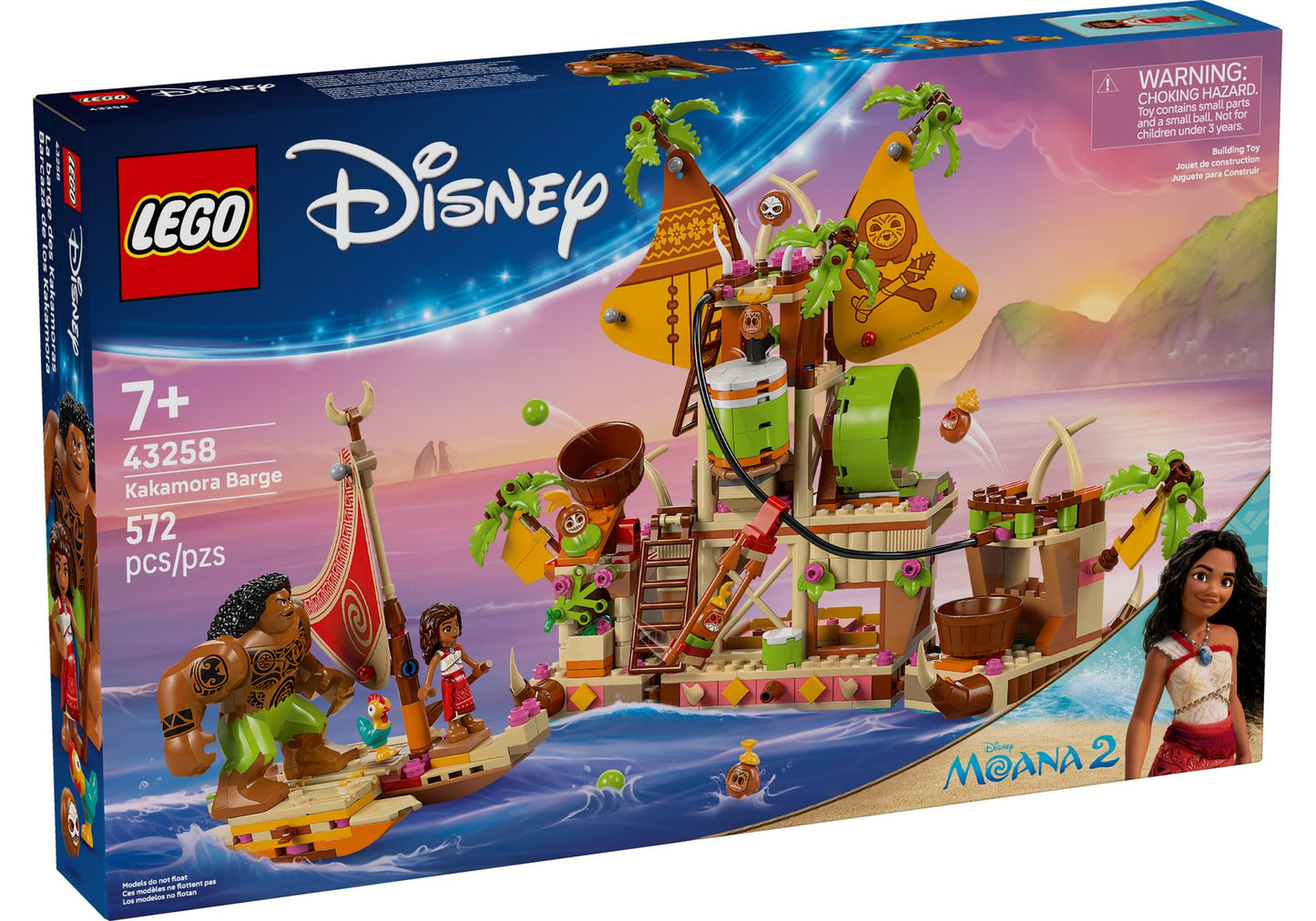 Lego 43258 Disney Moana: Kakamora-Barge