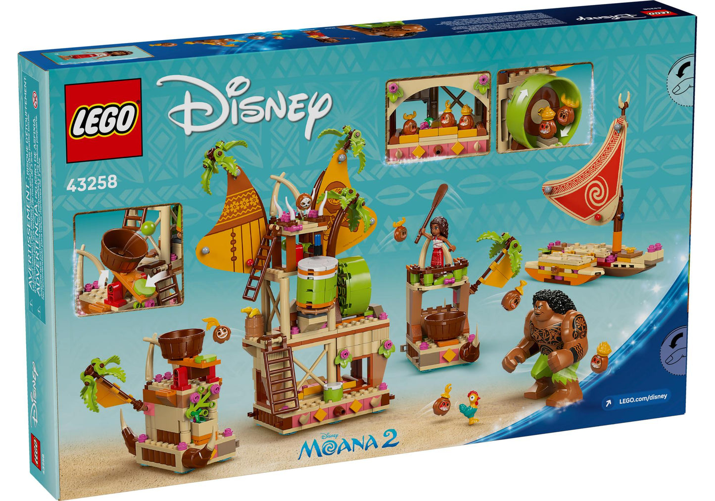 Lego 43258 Disney Moana: Kakamora-Barge
