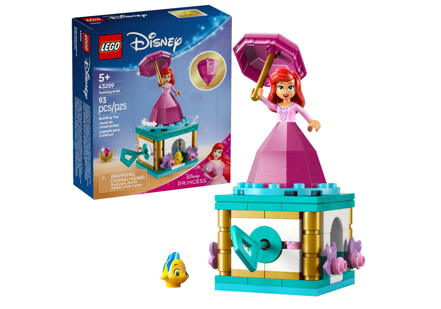 Lego 43259 Disney: Arielle Spieluhr