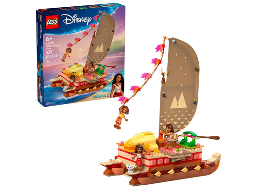 Lego 43270 Disney Moana: Vaianas Abenteuerfloß - plegobil