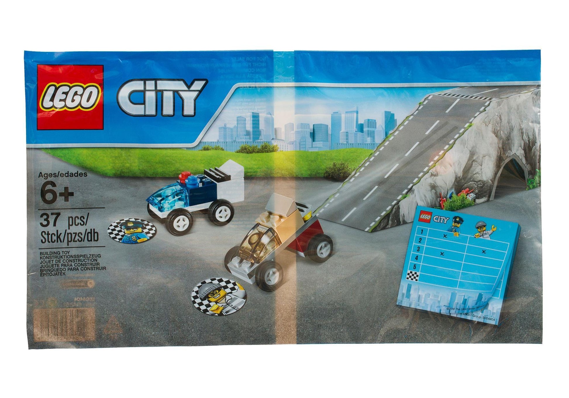 Lego 5004404 City: Rasante Polizeiverfolgungsjagd - plegobil