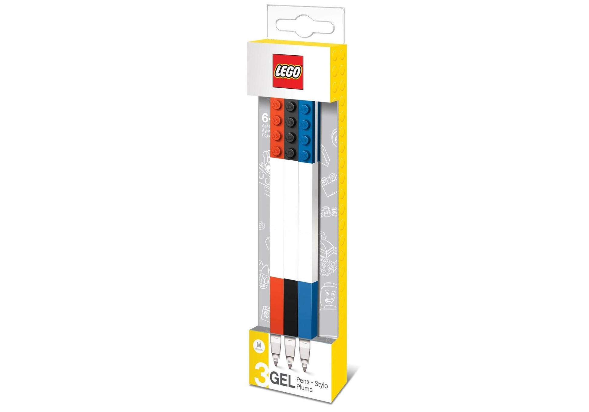 Lego 5005109 Merchandise 3er-Pack Gelschreiber - plegobil