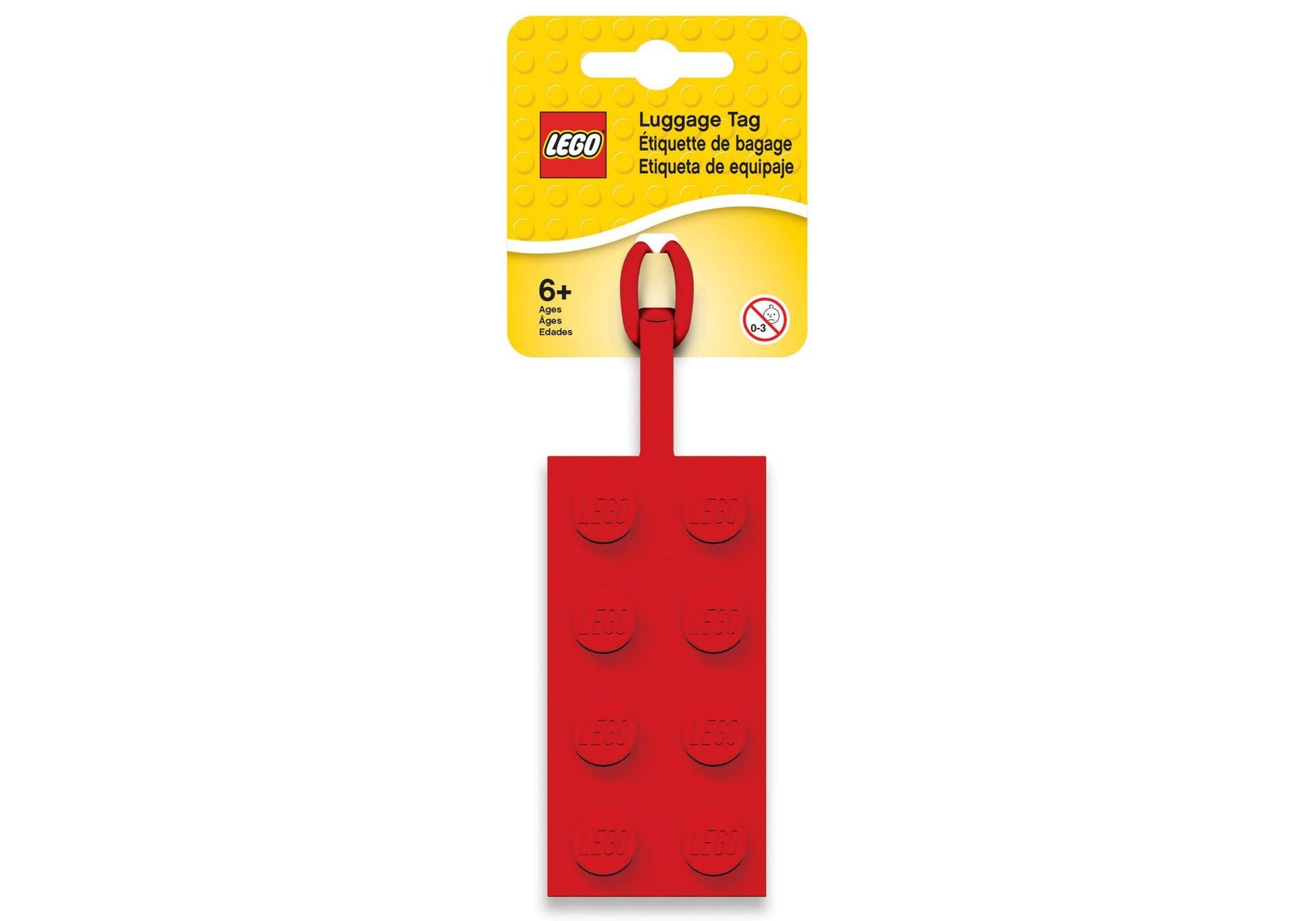 Lego 5005542 Gepäckanhänger 2x4 Stein Rot - plegobil