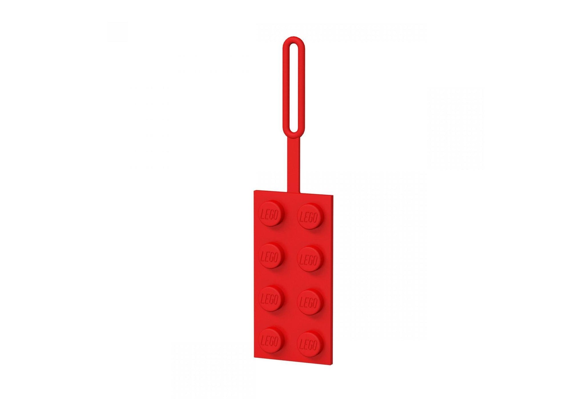 Lego 5005542 Gepäckanhänger 2x4 Stein Rot - plegobil