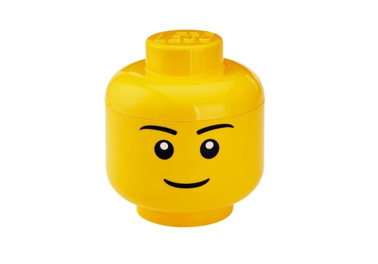 Lego 5006144 Merchandise Jungenkopf - Kleine Aufbewahrungsbox - plegobil