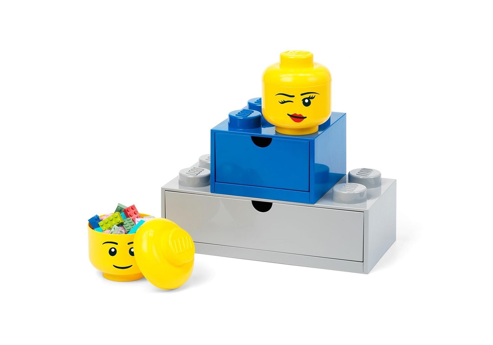 Lego 5006211 Merchandise Zwinkerkopf - Mini-Aufbewahrungsbox - plegobil