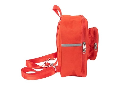 Lego 5006358 Merchandise Stein-Rucksack mit 1 Noppe in Rot - plegobil