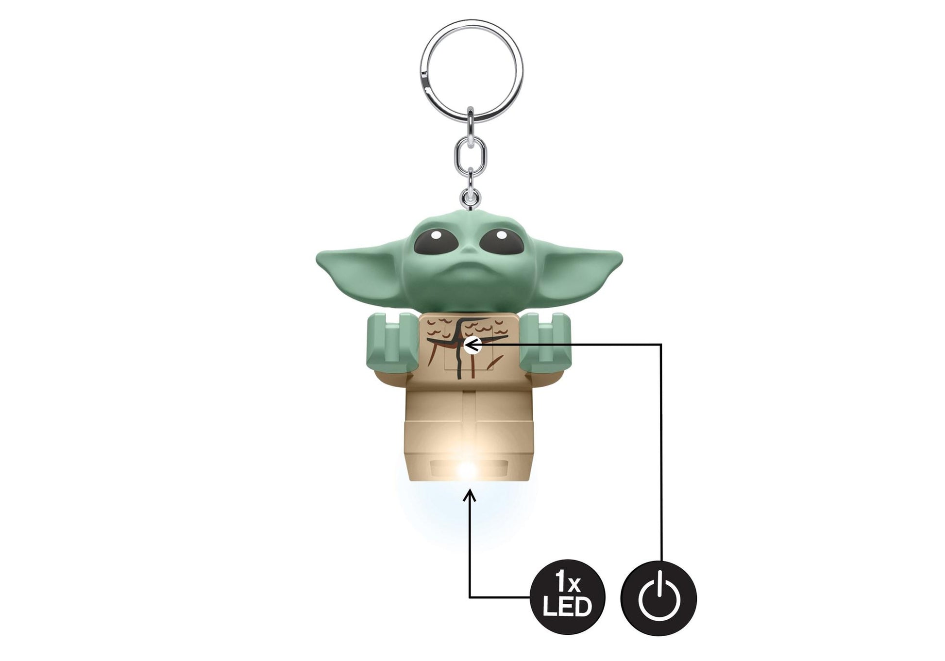 Lego 5006860 Schlüsselanhänger Star Wars: Grogu - plegobil