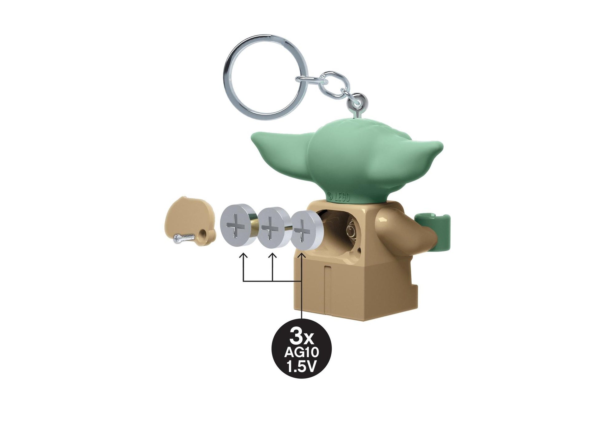 Lego 5006860 Schlüsselanhänger Star Wars: Grogu - plegobil