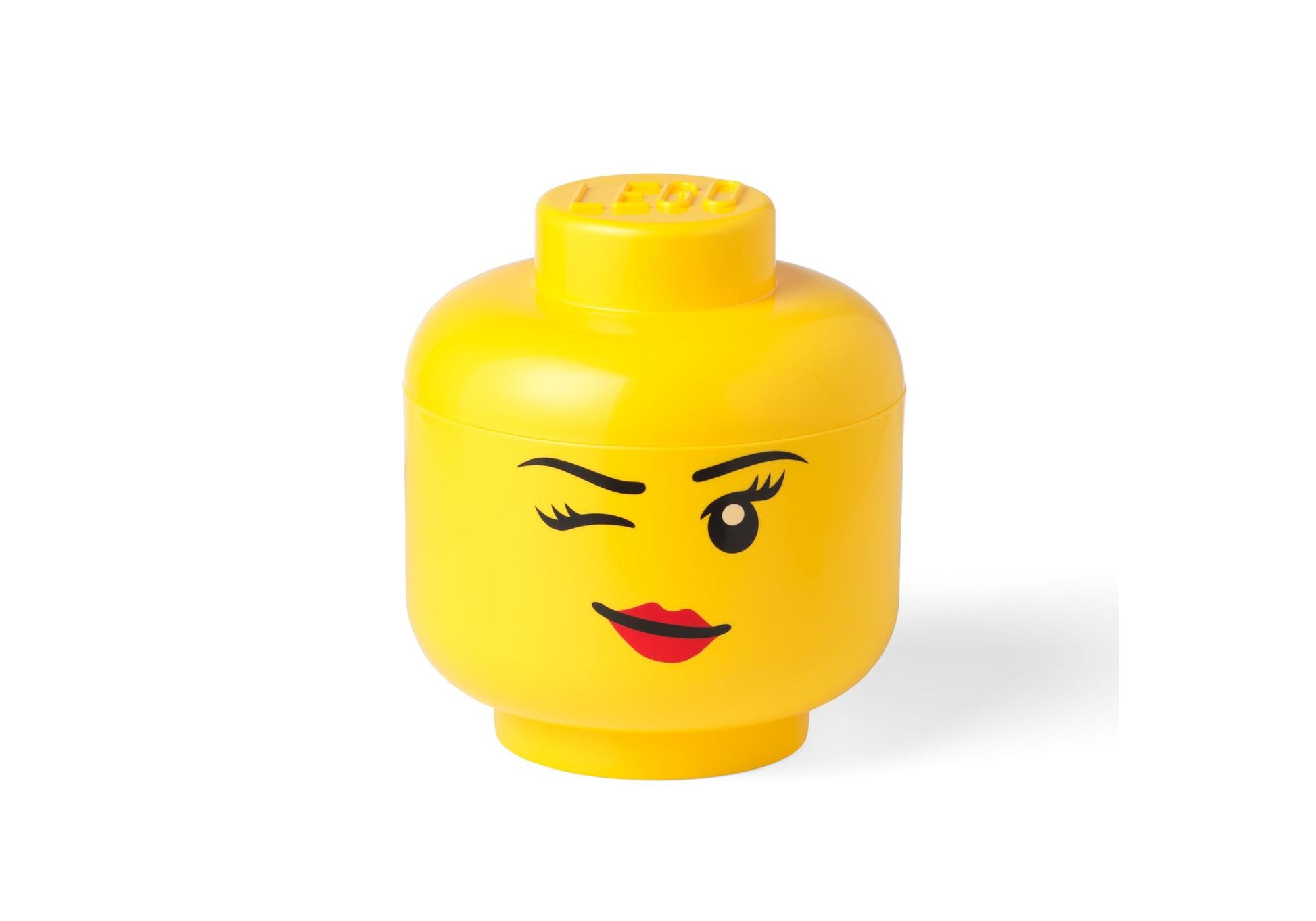 Lego 5006956 Merchandise Zwinkerkopf - Große Aufbewahrungsbox - plegobil